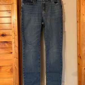 Levis 712 Slim Fit Jeans Cotton Denim Womens 33